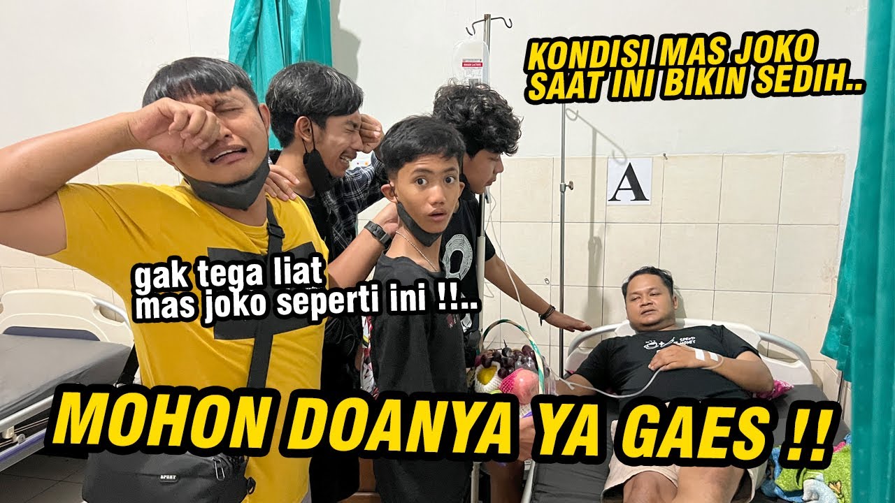 Mas joko masuk rumah sakit !! GAK NYANGA TERNYATA SAKIT INI..