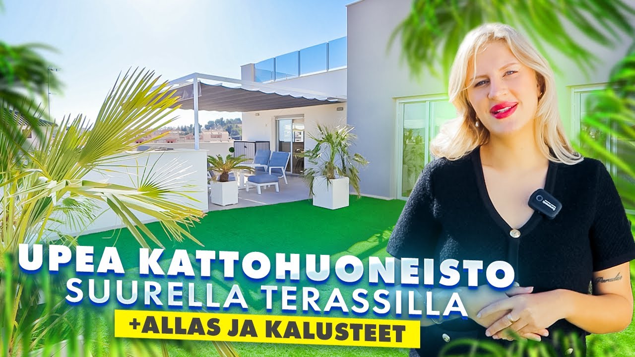 Upea kattohuoneisto isolla terassilla | Asunnot Orihuela Costa | Alegria Real Estate