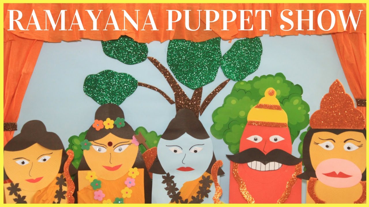 The Story Of Ramayana  - Puppet Show For Kids
