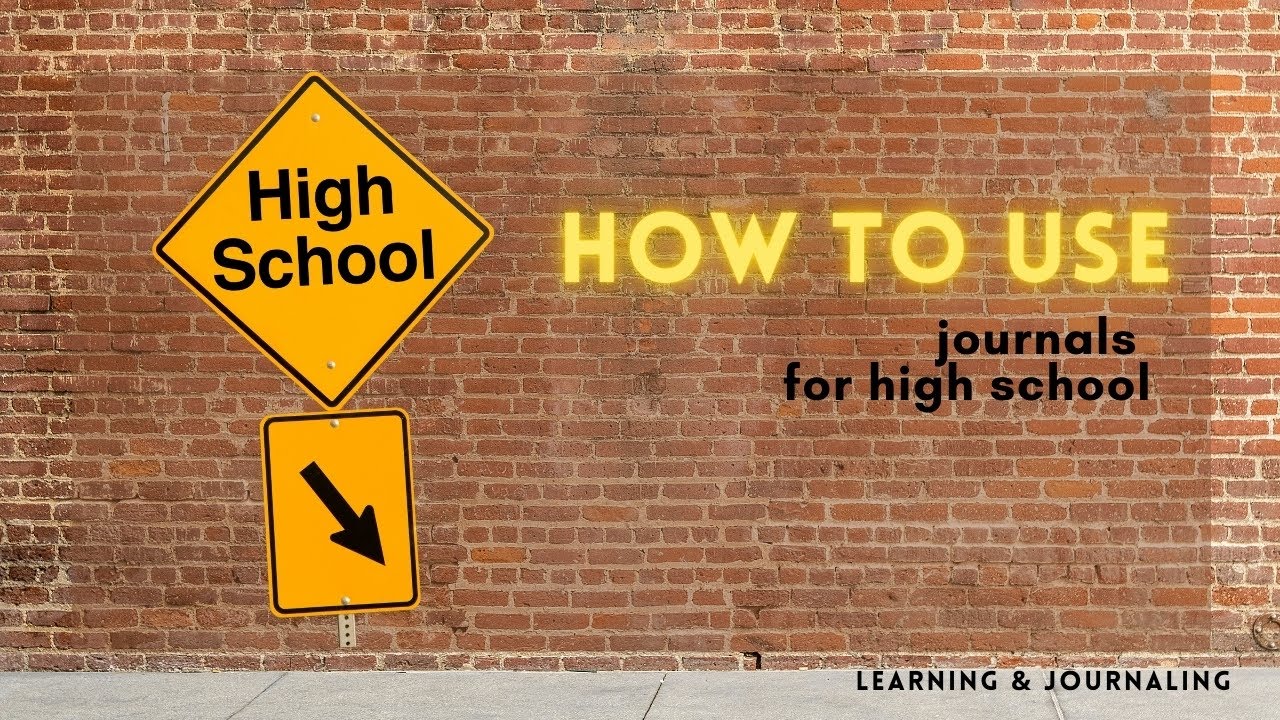How to use journals for high school | Learning and Journaling | homeschool resources unit study