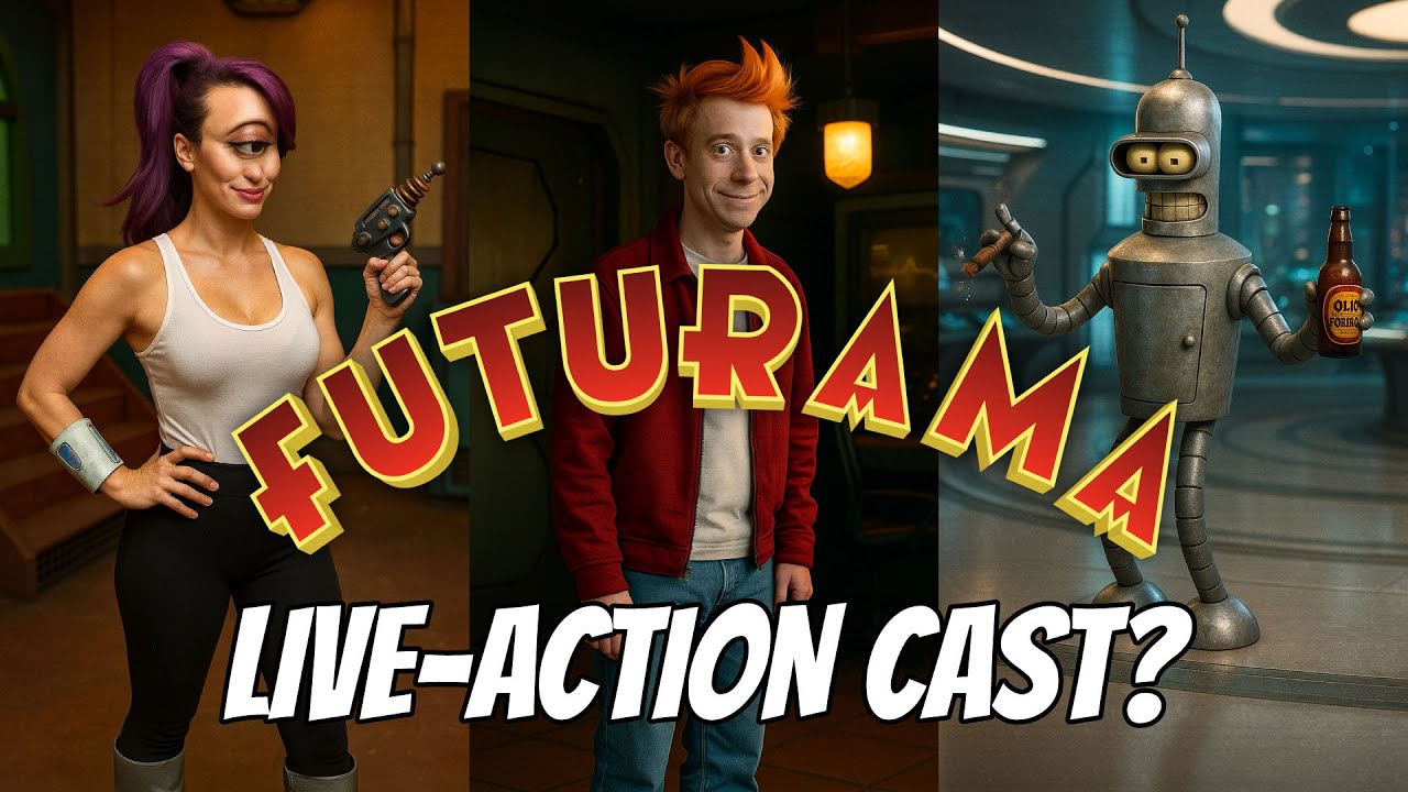 All the Futurama Characters Reimagined in Real Life — Ultra-Realistic AI Version