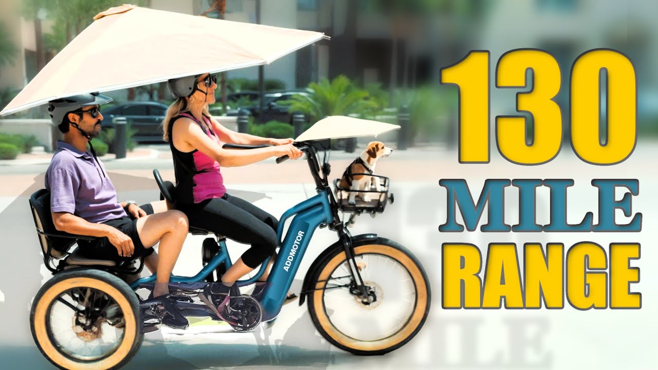 Electric Trike with 130-mile Range | Addmotor Greattan L