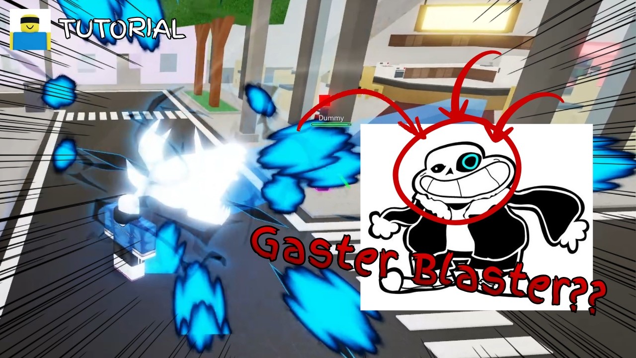 ONE AND ONLY UNDERTALE SANS IN JUJUTSU SHENANIGANS!! TUTORIAL 주츠 시네니건 스킬 빌더 ㄹㅇ 한국인 최조로 샌즈 만듦 튜토리얼