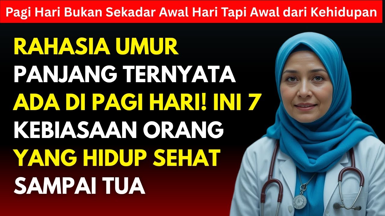 Ingin Sehat Sampai Usia Lebih 90 Tahun? Awali dengan 7 Kebiasaan Ini!