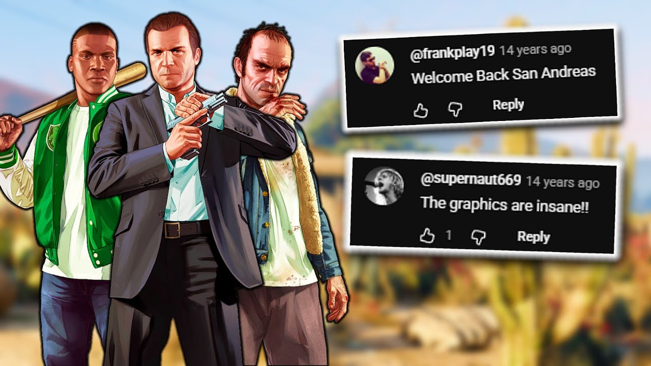 Как сообщество отреагировало на GTA V
