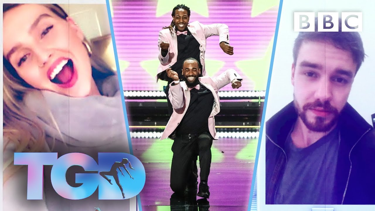 Liam and Perrie cameos in Cheryl’s Frobacks' social network challenge! - The Greatest Dancer | LIVE