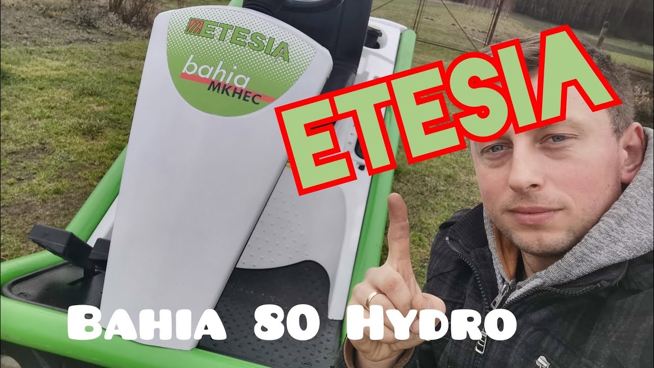 Kosiarka za ponad 40.000zł ! Wyjaśniam fenomen traktorka kosiarki ETESIA Bahia 80 Hydro.