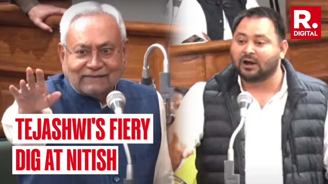 RJD Leader Tejashwi Yadav Hits At Bihar CM Nitish Kumar, Questions His Loyalty In Fiery Speech