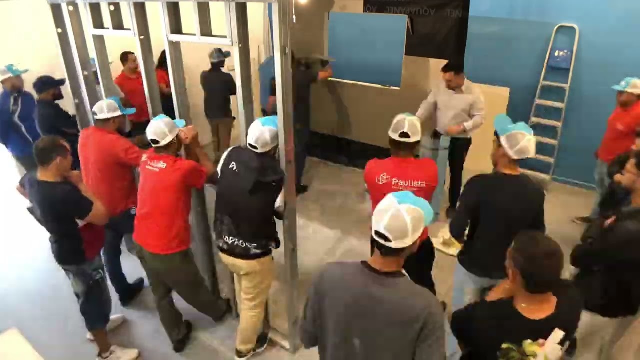 Knauf Akademy - AQUAPANEL&reg; Training - Drywall Paulista - Brazil