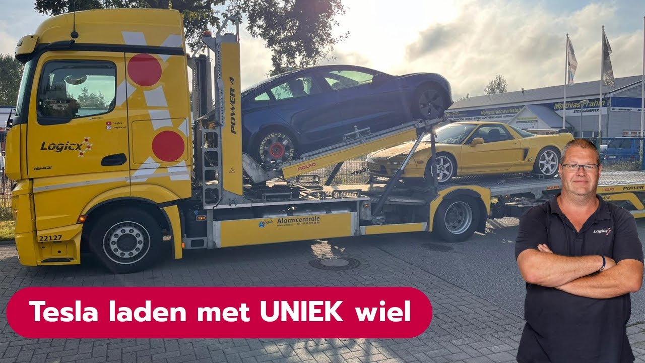 HONDA NSX ophalen en Tesla laden met een UNIEK wiel! - Vlog 112