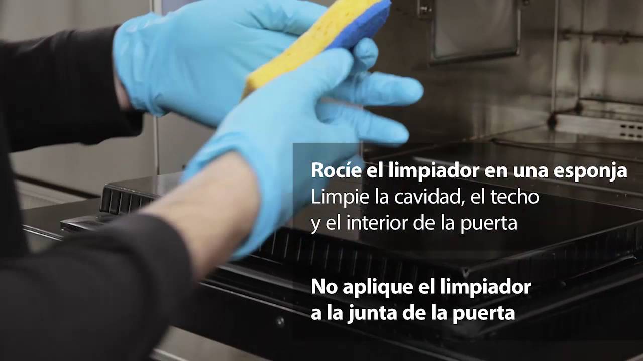 Merrychef E4S Limpieza diaria