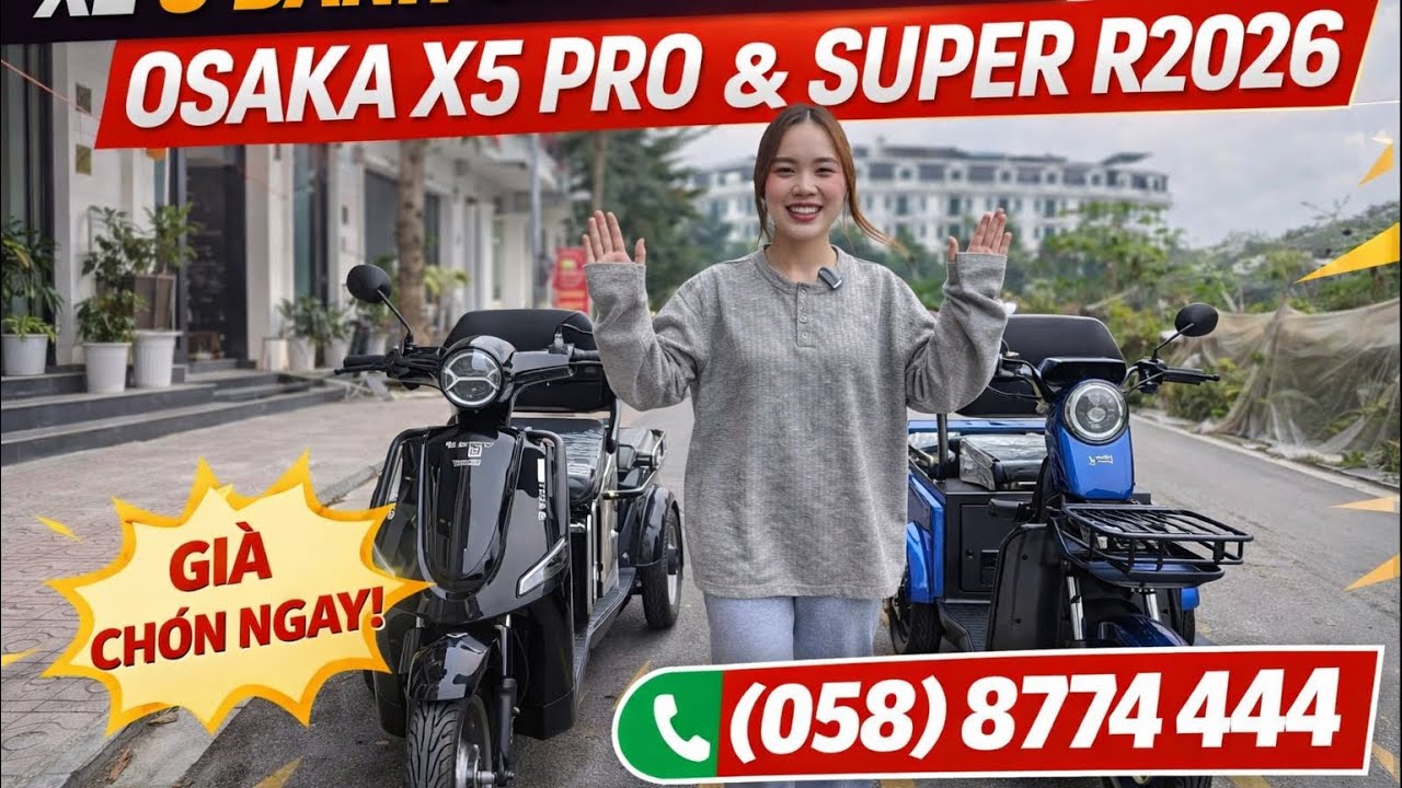 Mẫu xe điện ba bánh đi chơi Tết cho ông bà, bố mẹ | Phương đông Medical xe điện ba bánh