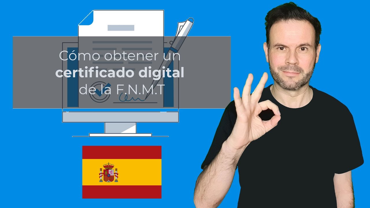 Tutorial: Obtener certificado digital FNMT (España) (¡𝗠𝗜𝗥𝗔 la descripción del vídeo!)