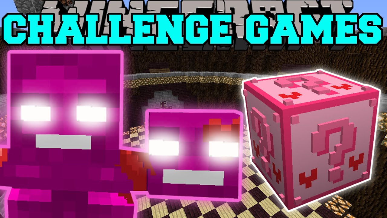 Minecraft: ИГРЫ-ИСПЫТАНИЯ VALENTINE WITHER - Мод Lucky Block - Мини-игра с модами