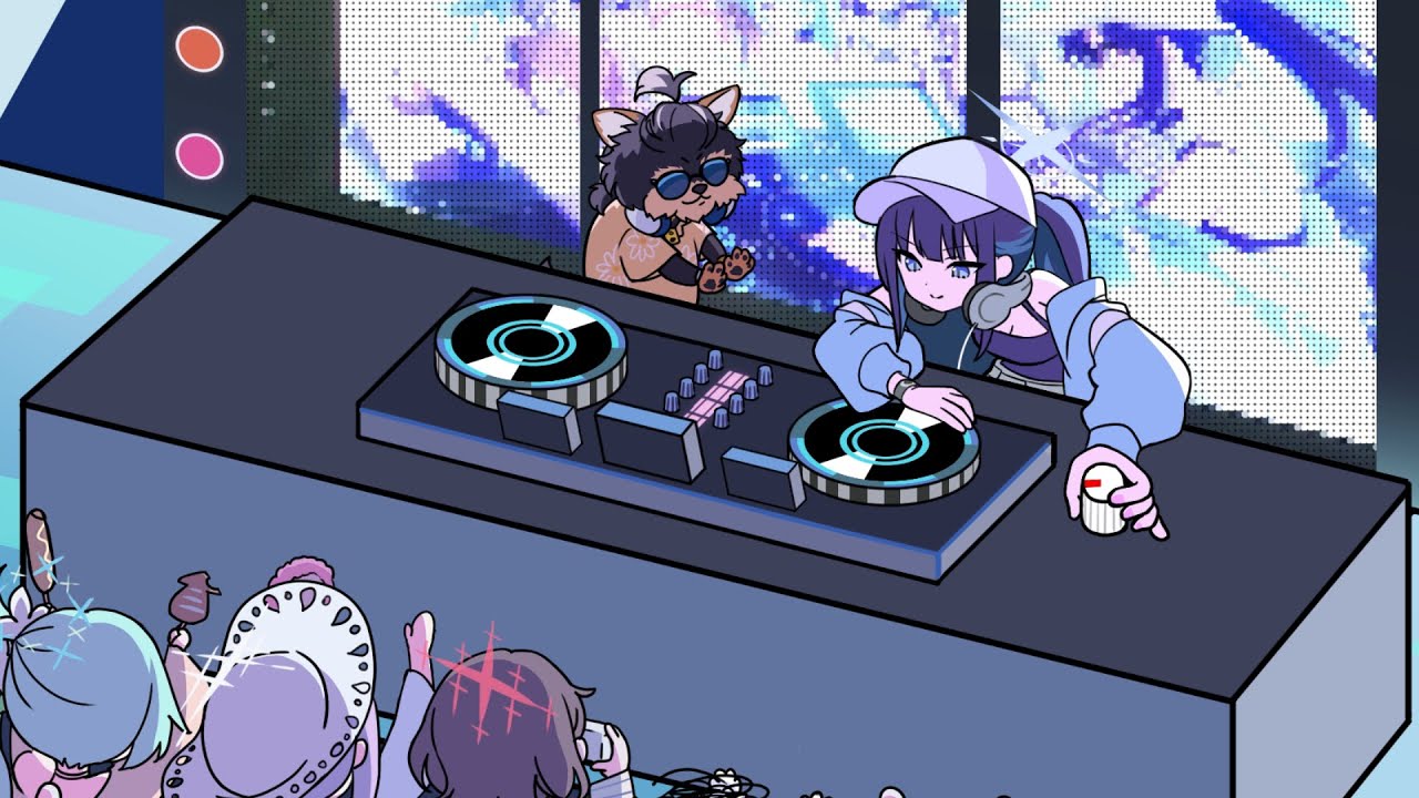 [Blue Archive x Rhythm Heaven] DJ Live при участии Саори #BlueArchive #rhythmheaven #bluearchive ...