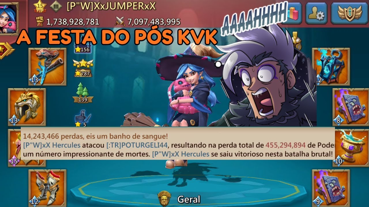 Um pós KvK INSANO! Lords Mobile