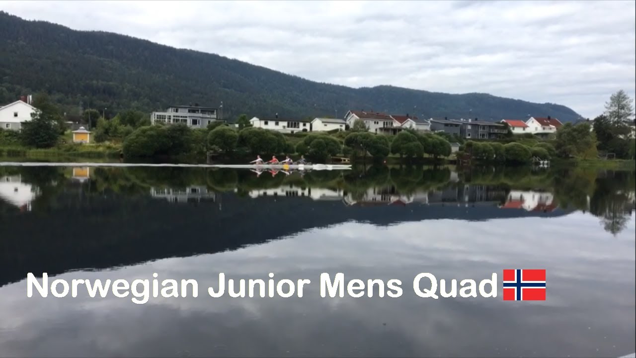 Norwegian Junior Mens Quad Rowing