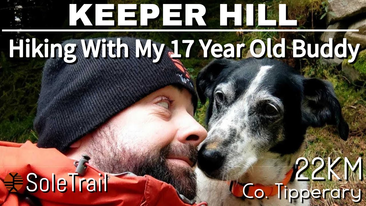 Hiking with my 17-Year-Old Dog - Keeper Hill Alternative Route - 4K Hiking-Soletrail