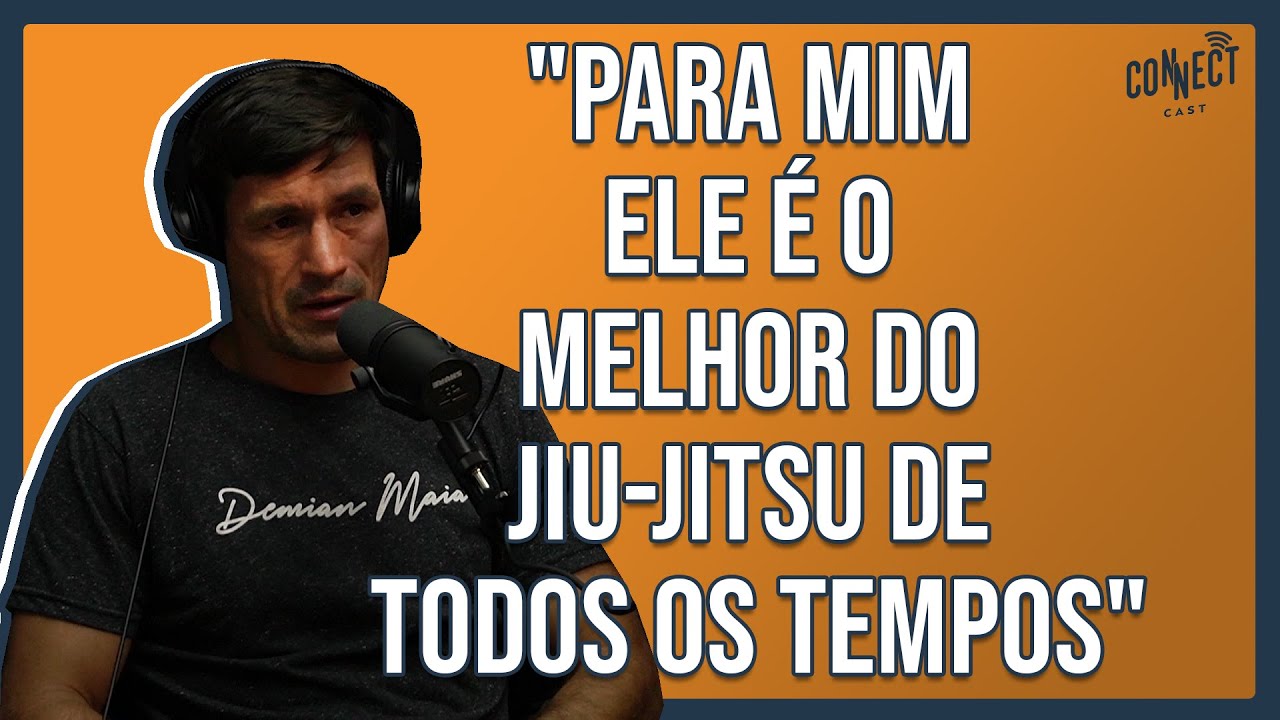 O melhor lutador de Jiu-Jitsu de todos é ele... | Demian Maia UFC | Cortes Podcast
