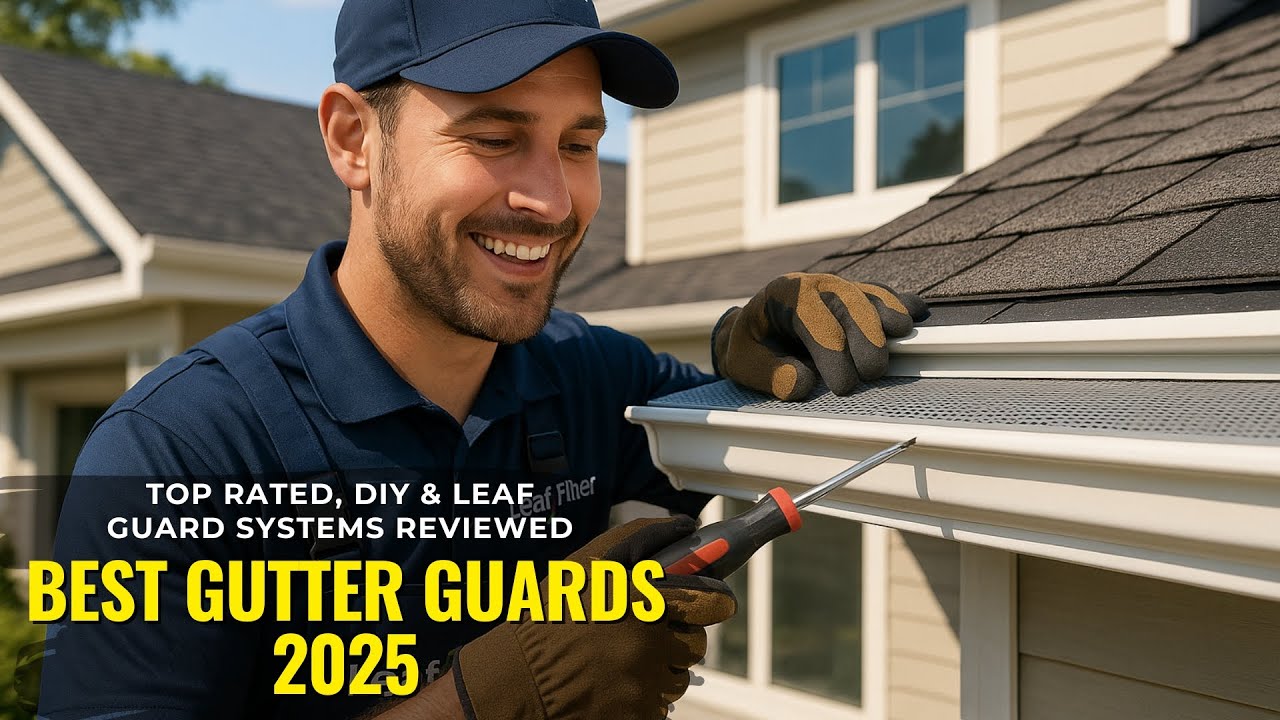 Best Gutter Guards 2025 | Top Rated, DIY & Leaf Guard Systems Reviewed