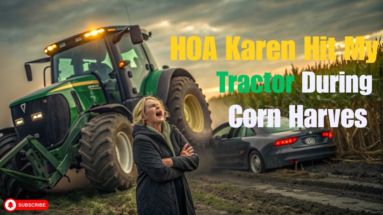 HOA Karen Hit My Tractor During Corn Harvest | HOA Best Story 