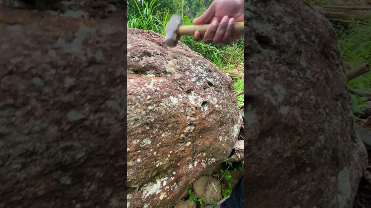 Huge White Quartz Vein Found in Rock! What&rsquo;s Inside?