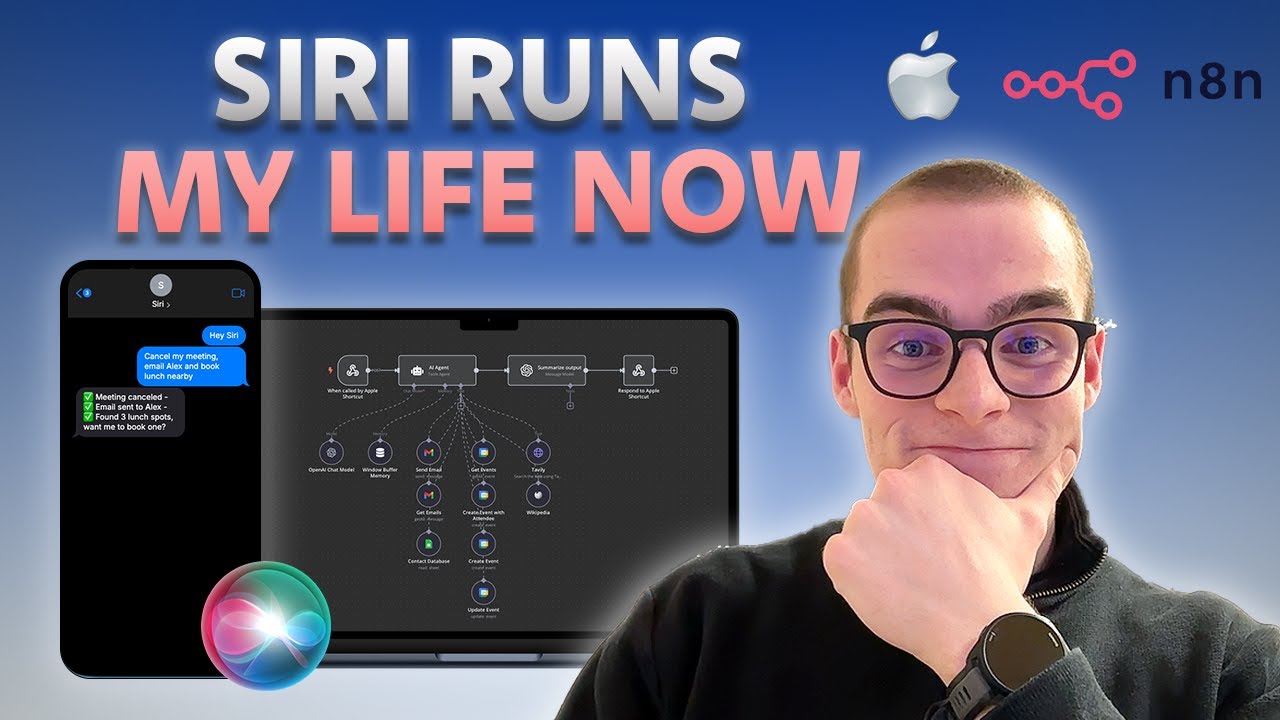I turned Siri into my personal AI Agent (using n8n)
