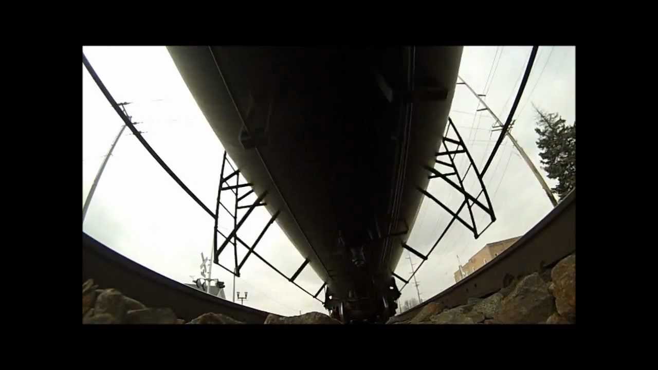 gopro on train tracks