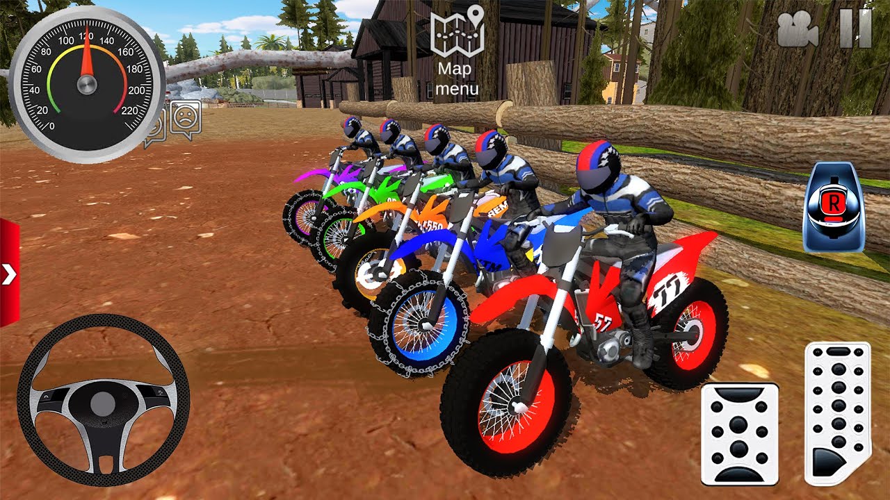 Juego de Motos - Motocross dirt Mini Bikes driving Extreme Off-Road #1 - bike Game Android Gameplay