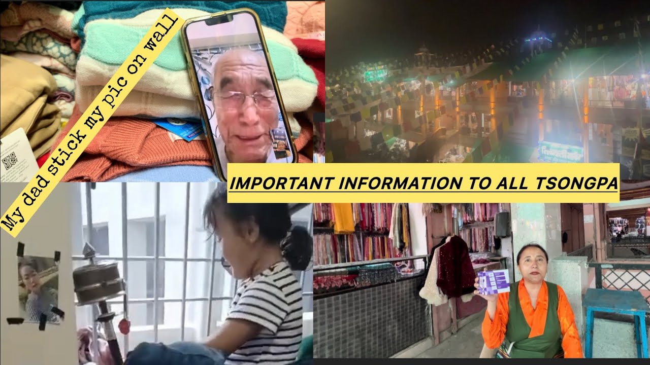 Important information to all Tsongpa||video calling with my innocent dad||TIBETANVLOGGER||