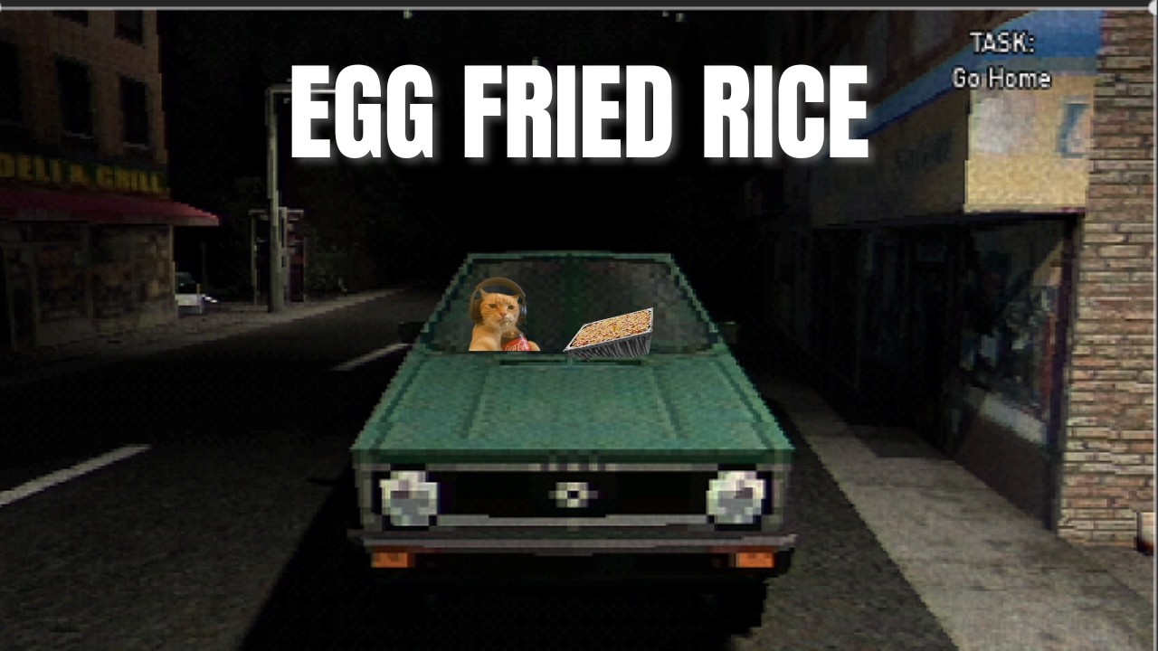 don't eat egg fried rice at night (horror game)