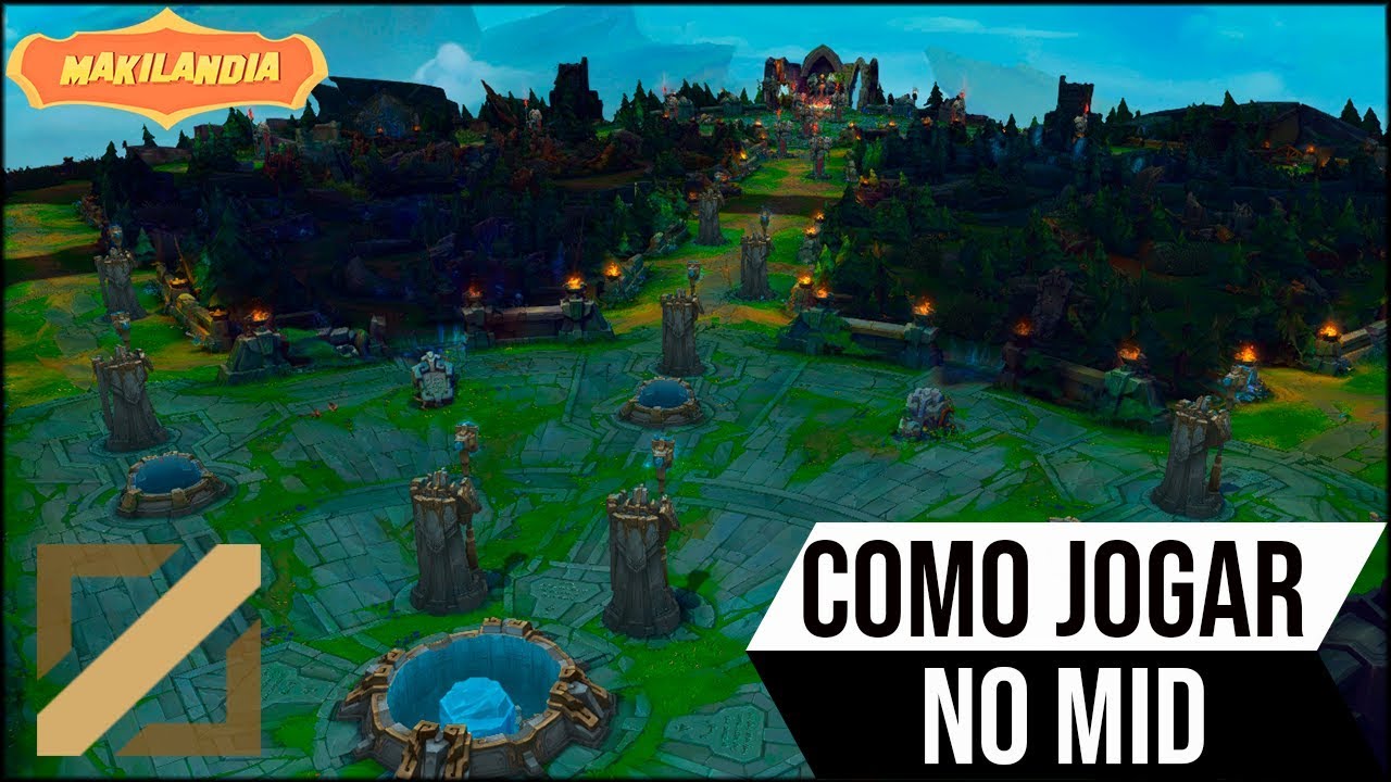 🔴 COMO JOGAR NO MID - SEJA UM MID LANER MUITO MELHOR - CARREGUE JOGOS