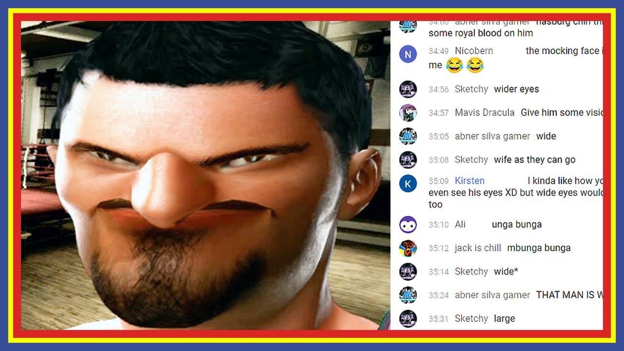 Chat Helps me Create a Hideous Boxer in Fight Night Round 4