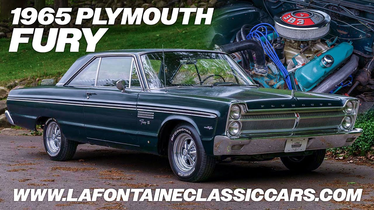 1965 Plymouth Fury 383c.i. HiPo 4-Speed (FOR SALE) - 5CM047P