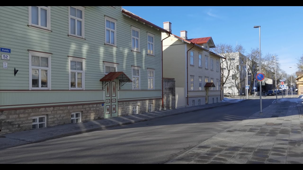 Tallinn - 4K - Kassisaba city area - Koidu street - 2022
