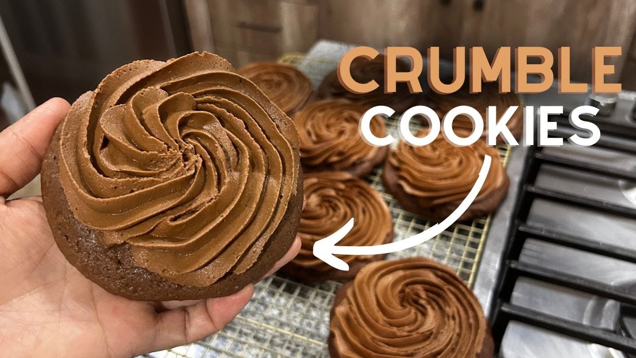 CRUMBLE COOKIES DE CHOCOLATE 🍫