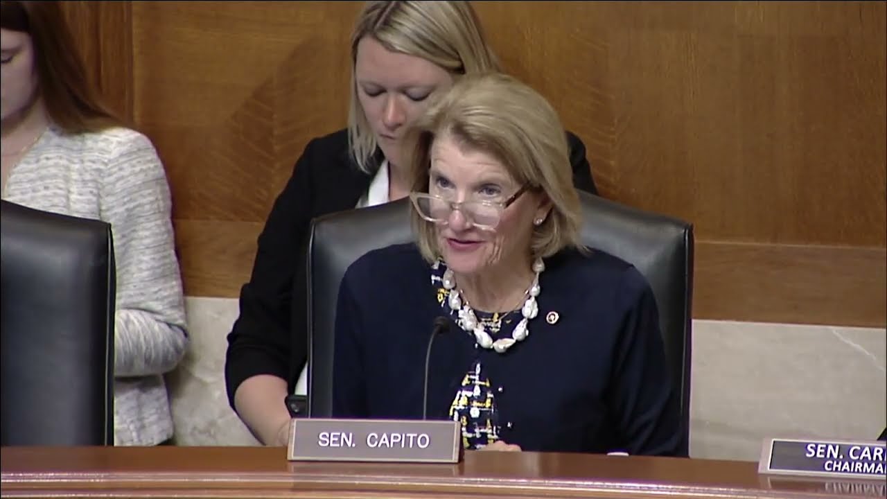 Capito Questions Witnesses About Coastal and Habitat Conservation