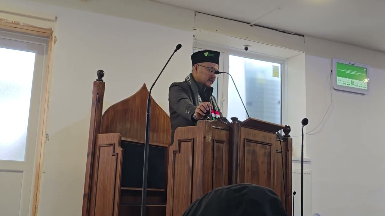 20 Feb 26, 3 Ramadhan 2026, Friday khutbah by ustadz Bahrul Ulum at IIC London