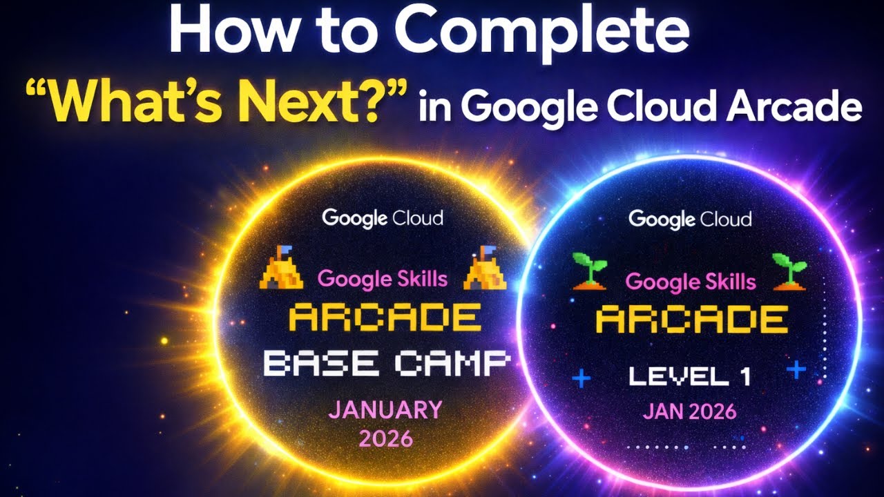 Как пройти задание &laquo;Что дальше?&raquo; в Google Cloud Arcade: руководство для начинающих #qwiklabsarcad...