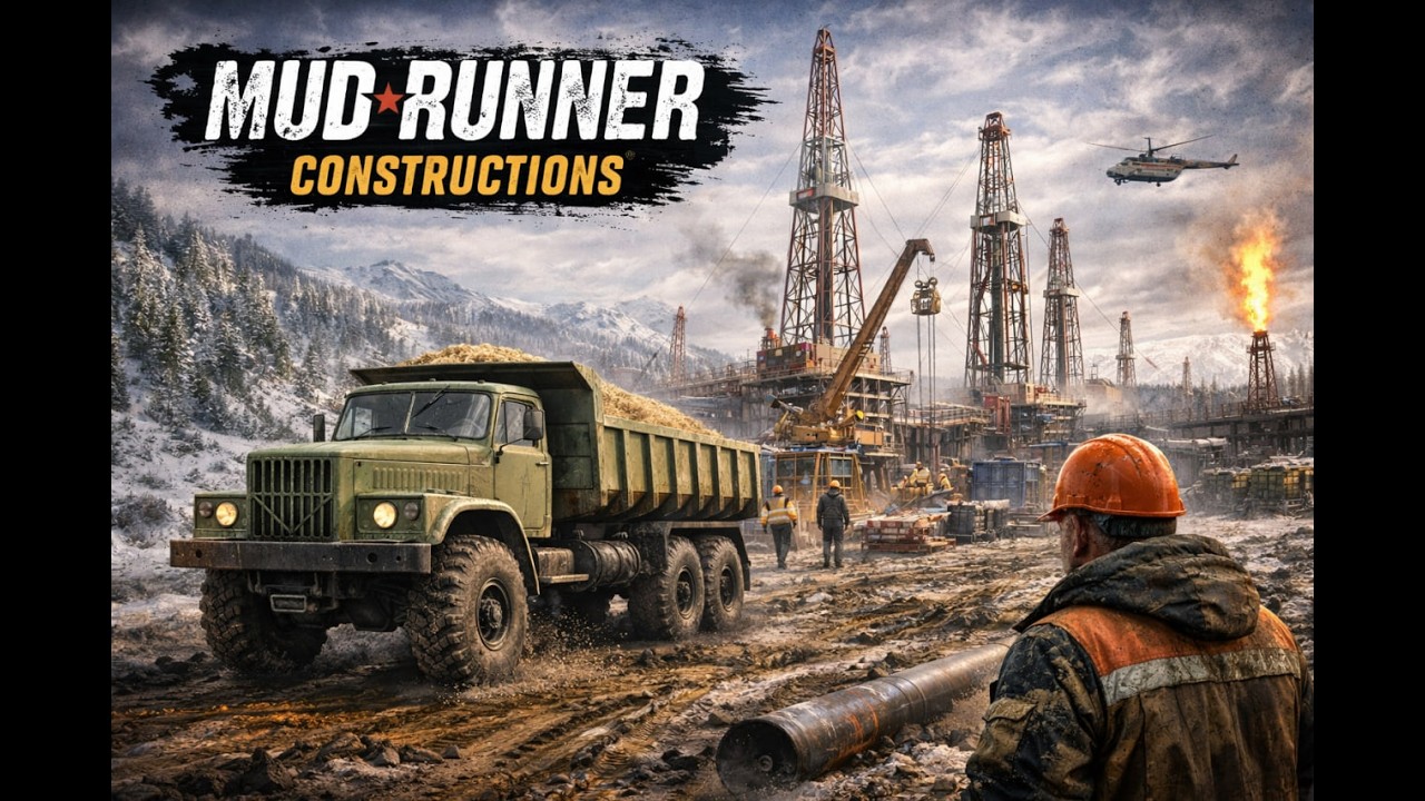 MUDRUNNER: Constructions. Разбираем фундамент RoadCraft.