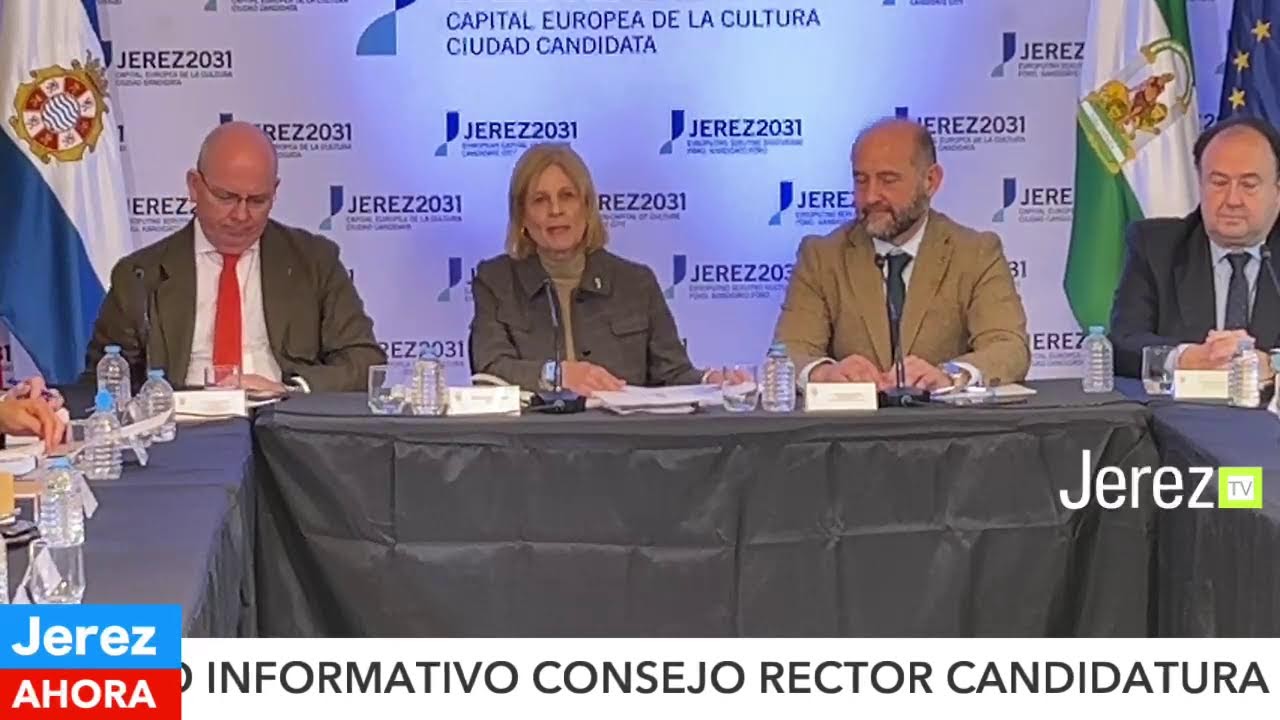 JEREZ TV 🔴 DIRECTO | REUNIÓN DEL CONSEJO RECTOR JEREZ CAPITAL EUROPEA DE LA CULTURA 2031