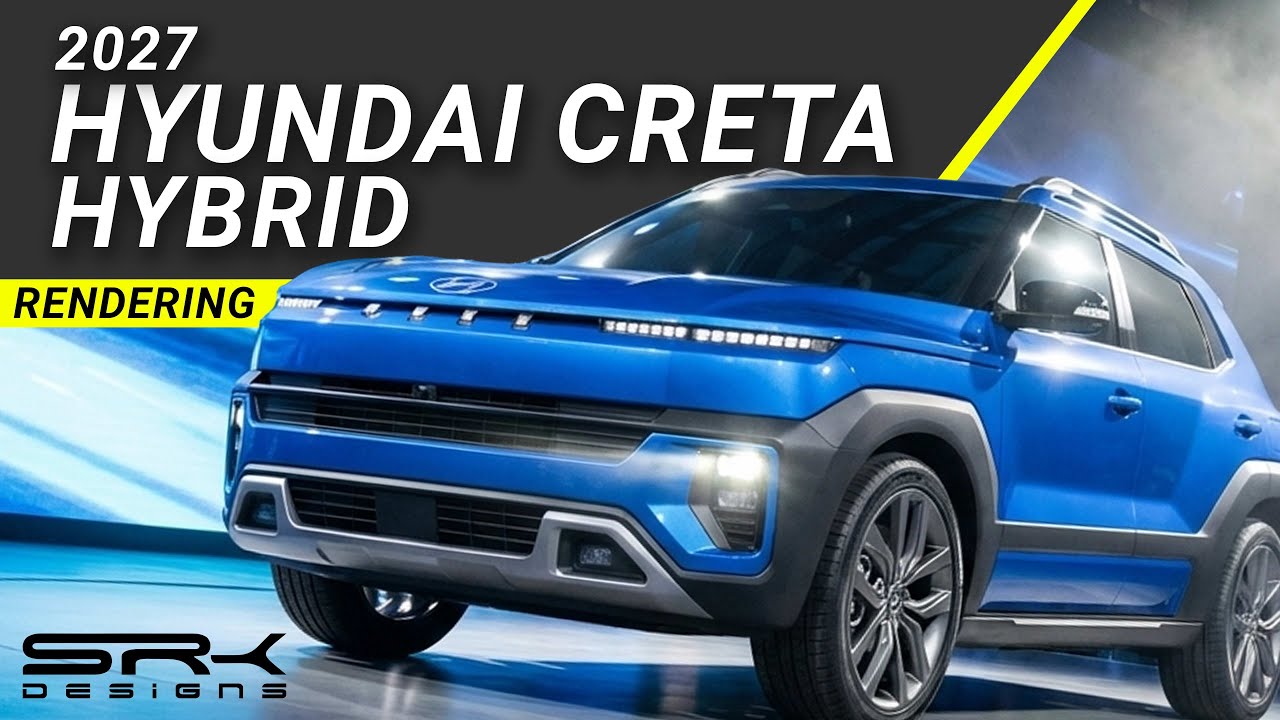 Hyundai Creta Hybrid 2027 года (SX3 следующего поколения) &mdash; как он может выглядеть | SRK Designs