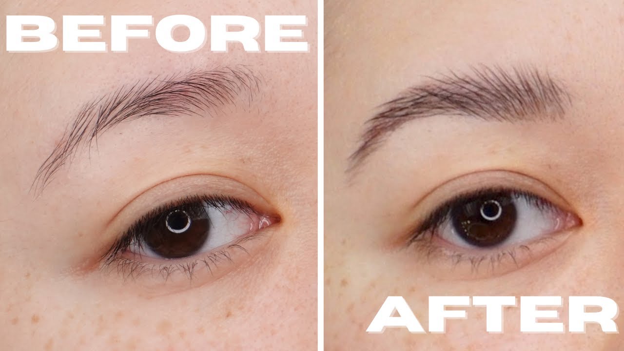 DRUGSTORE FLUFFY SOAP BROWS?! Makeup Revolution Soap Styler and NYX Brow Tint Pen | Valentina Truong