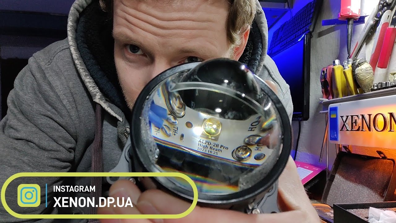 ✅ Оновлена AMS U10 2025 та бюджетка Sigma Super X3 світлодіодні лінзи Bi-LED
