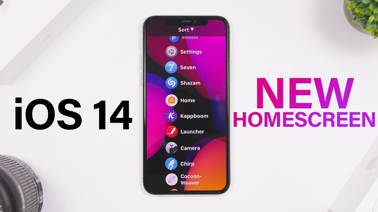 iOS 14 - NEW Homescreen Leaked !