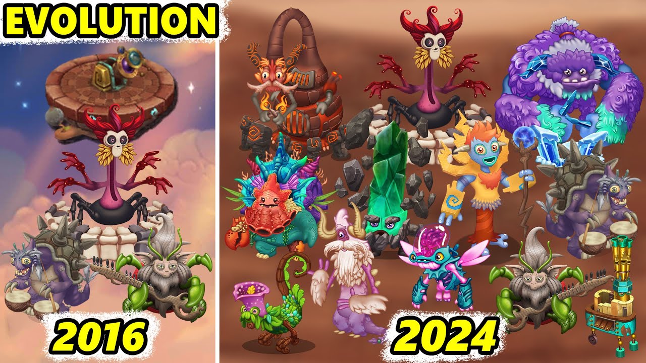 Starhenge Evolution | My Singing Monsters: Dawn of Fire