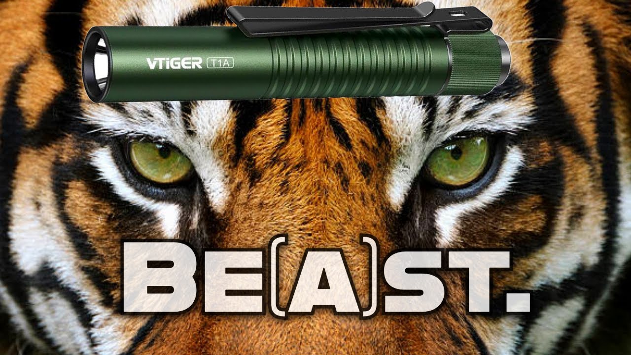 VTiger T1A - The Best AA-Sized Torch I’ve Tried