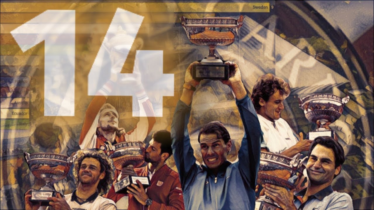 How Rafael Nadal set the best tennis record of all time  (all French Open winners of the Open Era)