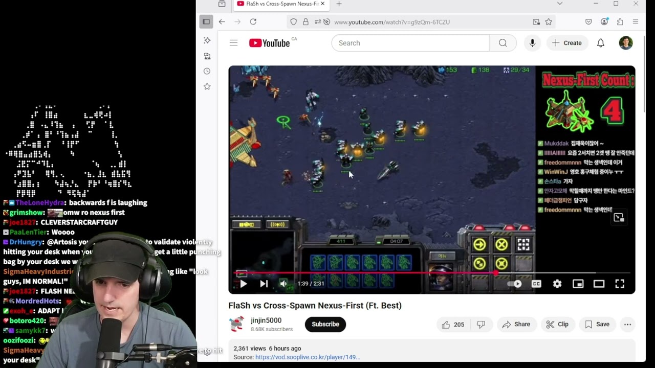 Artosis Watches Flash Fall to Nexus First