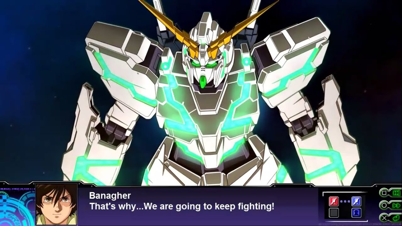 Super Robot Wars Z3: Tengoku Hen - Unicorn Gundam Awakened All Attacks (English Subs)